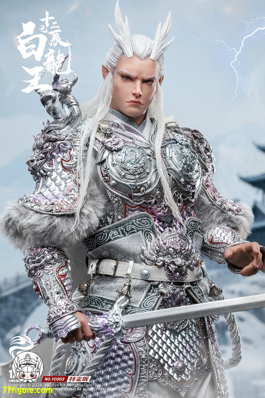 【予約商品】303TOYS 1/6 YC003 十二元辰 白龍王 特定版 塗装済み可動フィギュア