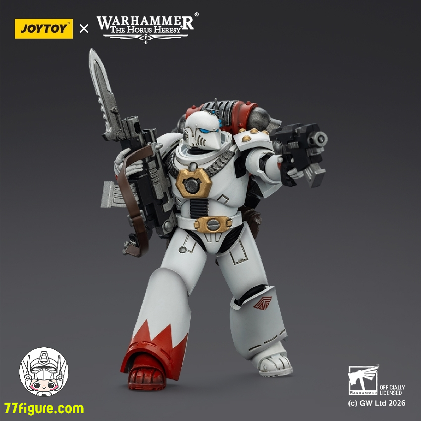 【予約受付終了】ジョイトイ JoyToy Source 1/18 『ウォーハンマー ホルスの異端』ホワイト スカーズ MKVI タクティカル レジオナリー 塗装済み可動フィギュア