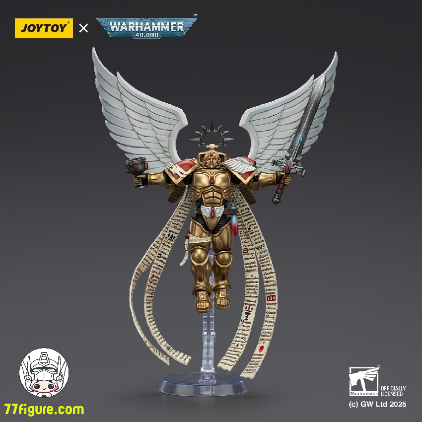 【予約商品】ジョイトイ JoyToy Source 1/18 『ウォーハンマー40K』ブラッド エンジェル サンギノール エンカーミン ブロードソード付き 塗装済み可動フィギュア