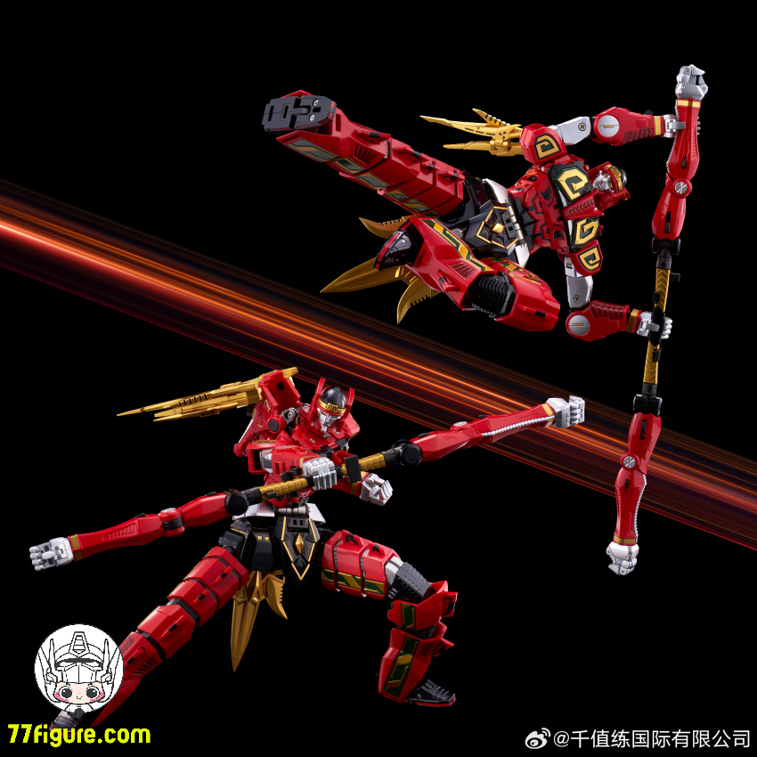 【先行販売】千値練 ＆ FLAMETOYS 『パワーレンジャー』 サンダーメガゾード 塗装済み可動フィギュア