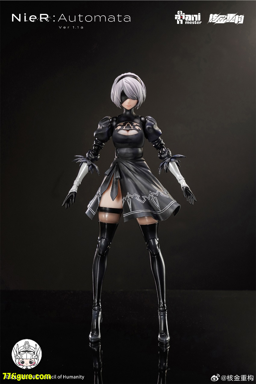 【先行販売】Animester & 核金重構 1/9 『ニーア オートマタ』ヨルハ二号B型 塗装済み可動フィギュア