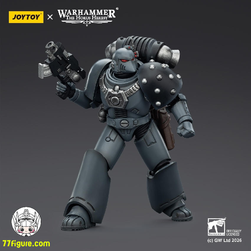 【品切れ】ジョイトイ JoyToy Source 1/18 『ウォーハンマー ホルスの異端』スペース ウルブズ MKVI タクティカル レジオナリー 塗装済み可動フィギュア