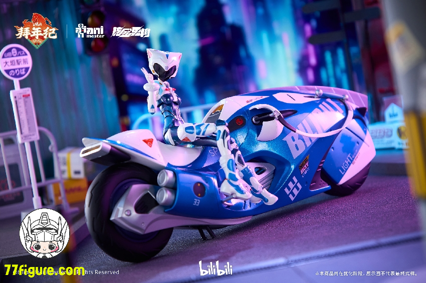 【予約受付終了】Animester X Bilibili 1/12 33 スピードスリップストリーム 拜年紀 モーターバイクセット 塗装済み可動フィギュア