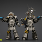 【品切れ】ジョイトイ JoyToy Source 1/18 『ウォーハンマー ホルスの異端』アイアン ウォリアーズ MKIII タクティカル 二体セット  塗装済み可動フィギュア