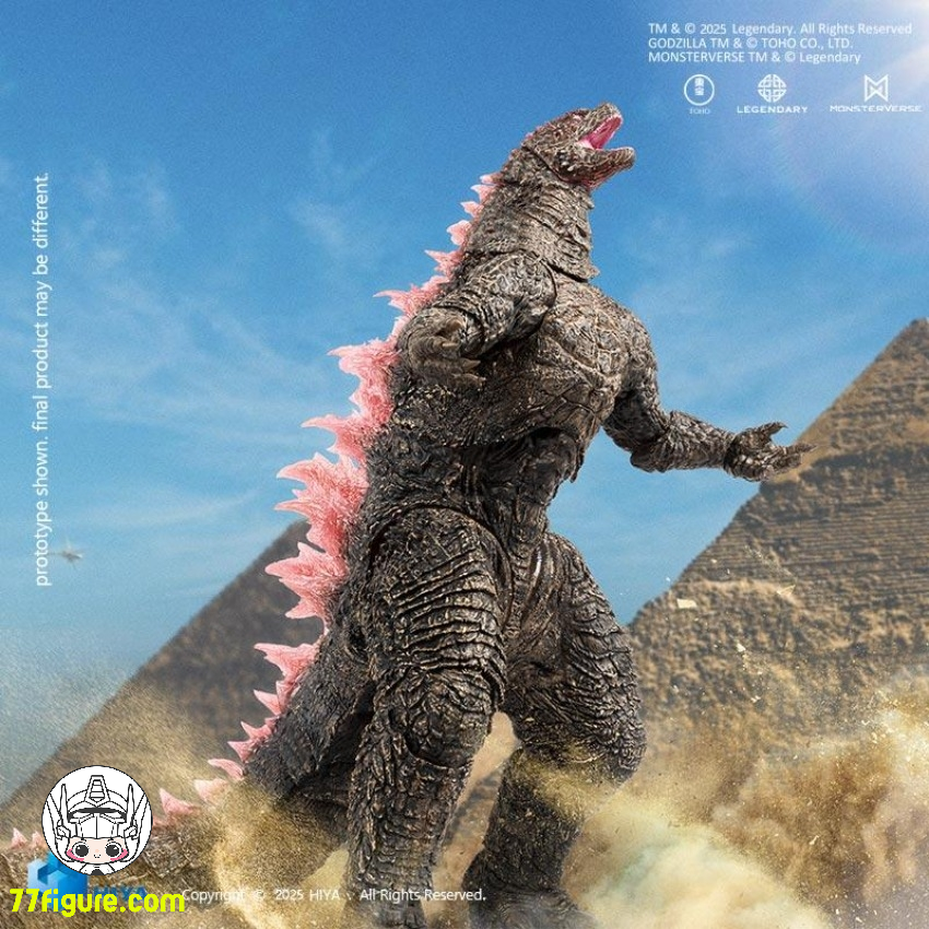 【予約商品】Hiya EBG0439 Exquisite Basic シリーズ 『ゴジラ VS. コング 2 新たなる帝国』 熱線放射ゴジラ Evolved Ver. 塗装済み可動フィギュア