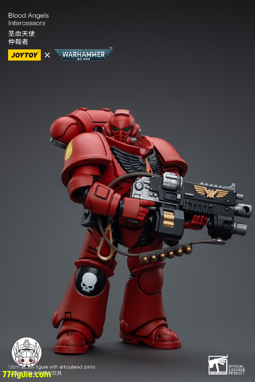 【品切れ】ジョイトイ JoyToy Source 1/18 『ウォーハンマー40K』ブラッドエンジェル インターセッサーズ 塗装済み可動フィギュア 再版