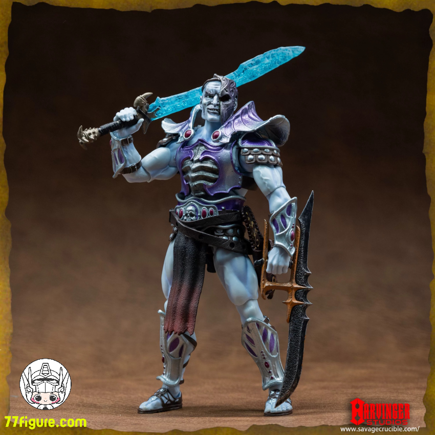 Harvinger Studios 1/12 サヴェッジ・クルーシブル 不死のナラカ 塗装済み可動フィギュア