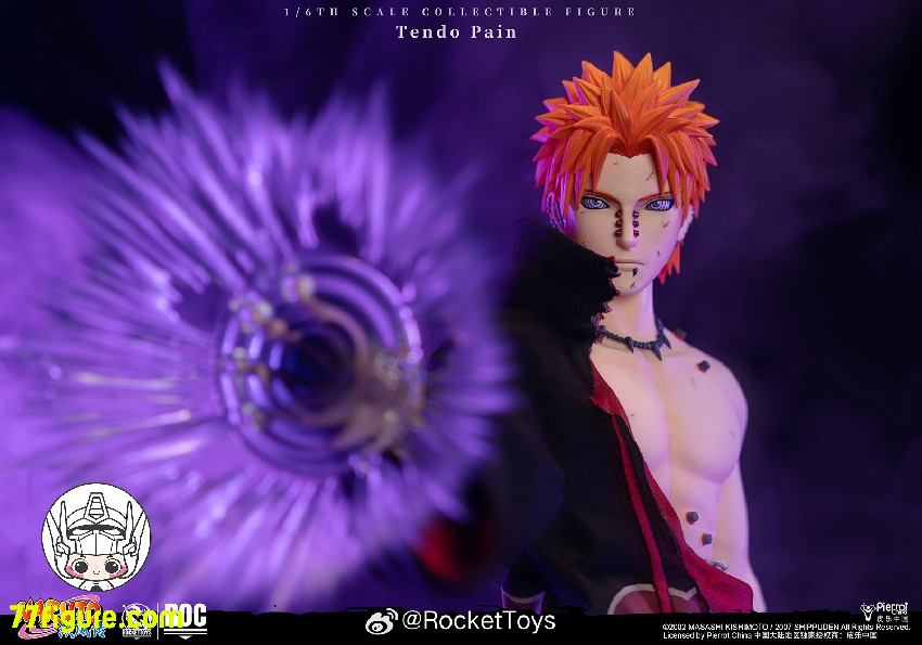 【予約受付終了】Rocket Toys 1/6 『NARUTO -ナルト-（疾風伝）』 ペイン 天道 バトル ダメージVer. 塗装済み可動フィギュア