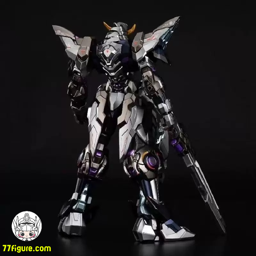 【予約商品】Moshow 模寿 1/100『先祖効応』梵天丸 チタンシルバー限定版 塗装済み可動フィギュア