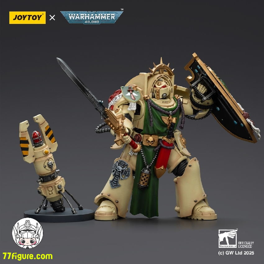 【予約商品】ジョイトイ JoyToy Source 1/18 『ウォーハンマー40K』ダーク エンジェル デスウィングナイト1 パワーソードストームシールドとテレポートホーマー付き 塗装済み可動フィギュア