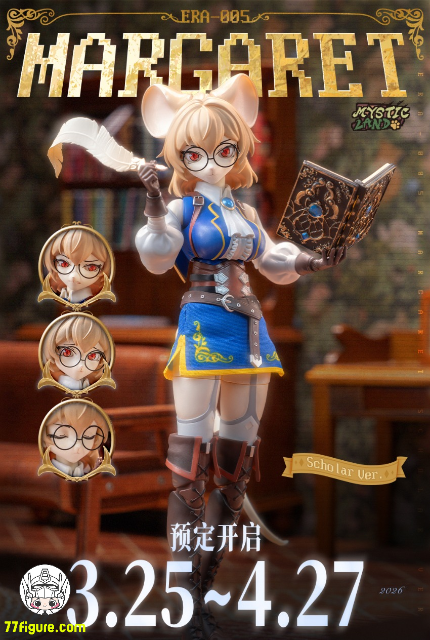 LADoTOYS 1/12 魔法大陸 マーガレット マーズ 研究者Ver. 塗装済み可動