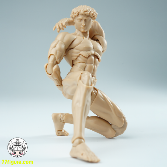 Chiye Studio 1/12 David 可動男性素体 イエローVer. 塗装済み可動フィギュア