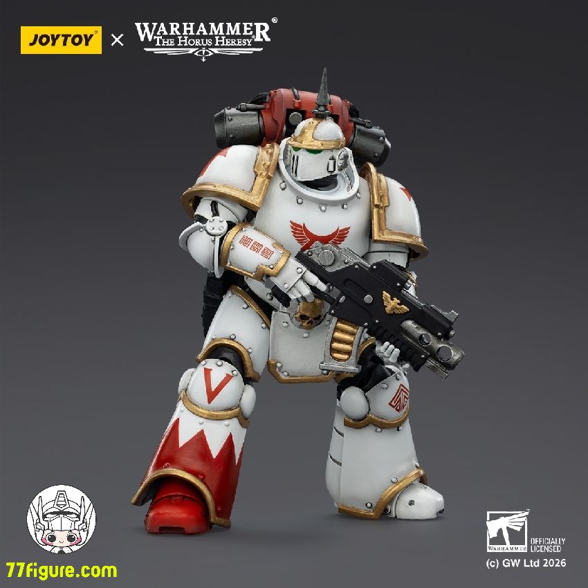 【予約受付終了】ジョイトイ JoyToy Source 1/18 『ウォーハンマー ホルスの異端』ホワイト スカーズ MKIII タクティカル レジオナリー 塗装済み可動フィギュア