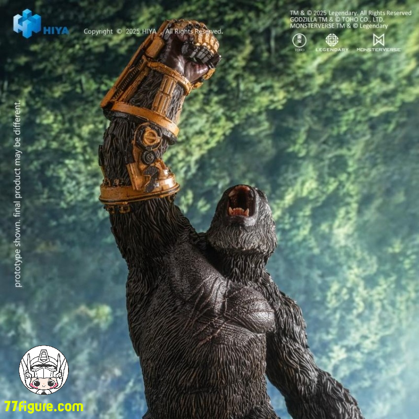 【予約商品】Hiya Toys SSG0424『ゴジラ VS. コング 2 新たなる帝国』コング メカニカルハンド付き