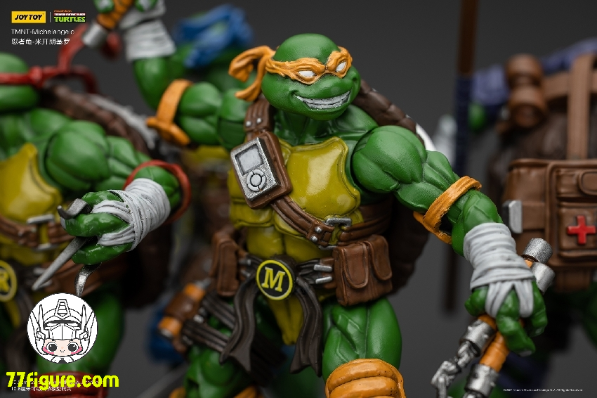 JoyToy 1/18 ティーンエイジ  ミュータント ニンジャ タートルズ 『TMNT』4体セット塗装済み可動フィギュア