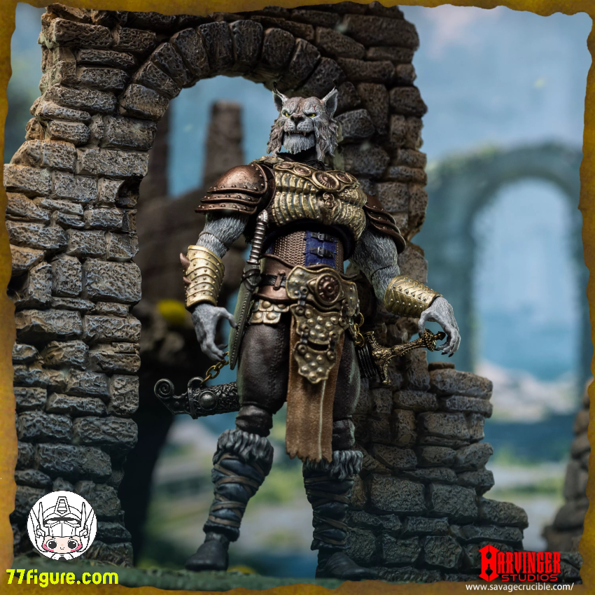 【予約商品】Harvinger Studios 1/12 サヴェッジ・クルーシブル ブリンニャル・ヴェール 塗装済み可動フィギュア
