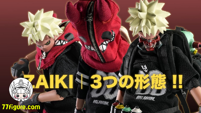 【予約商品】JT Studio 1/8 2GO ガキレース ザイキ 豪華版 塗装済み可動フィギュア