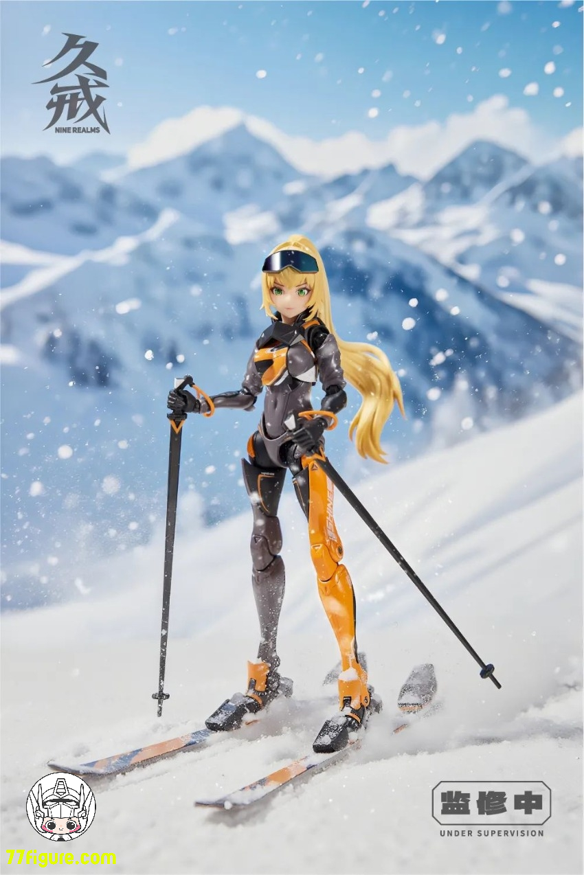 【予約商品】Nine Realms Model「极限少女」シリーズ Shining 塗装済み可動フィギュア
