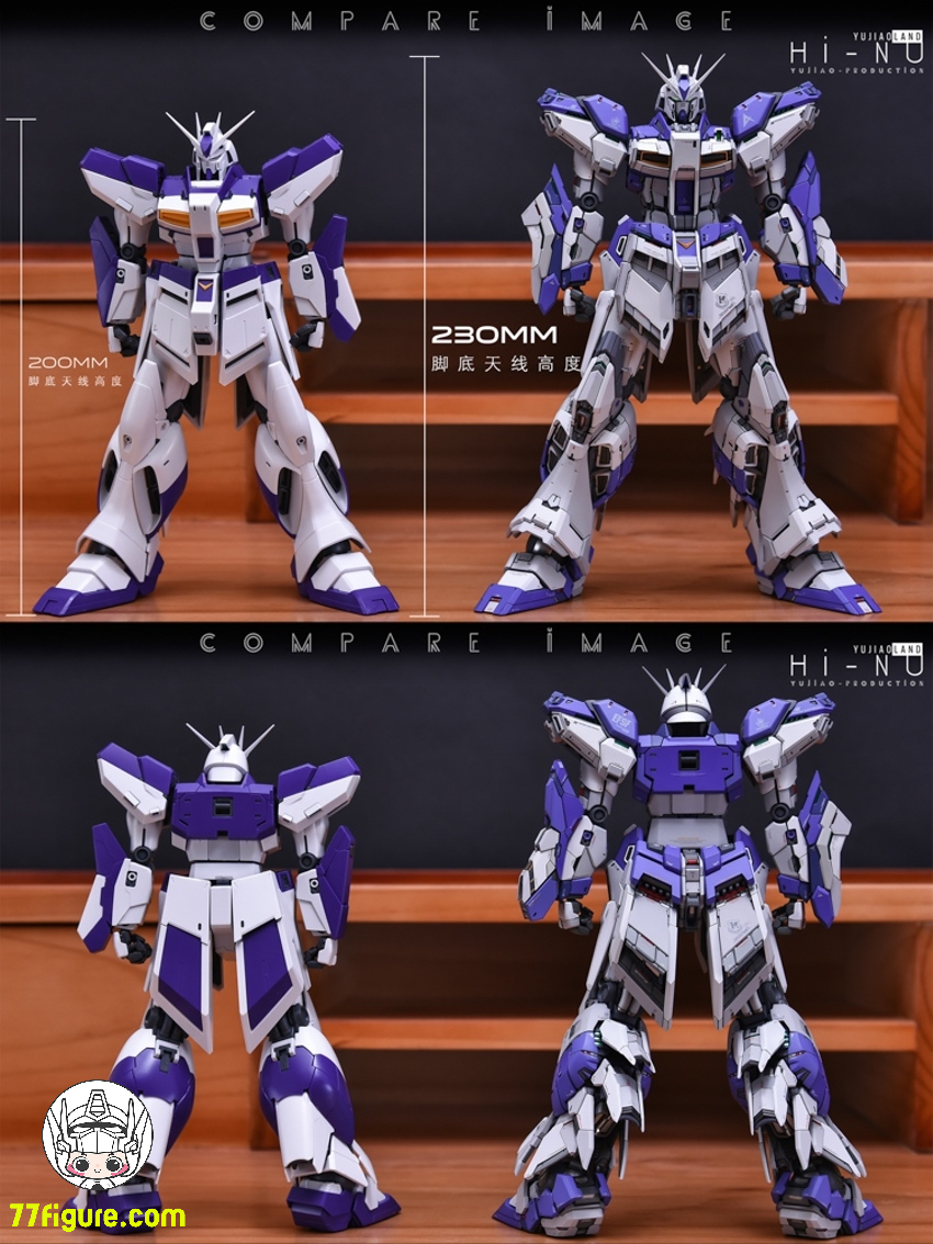 YuJiao Land 1/100 RX-93-v2 Hi-νガンダム用 アップグレード ガレージキット