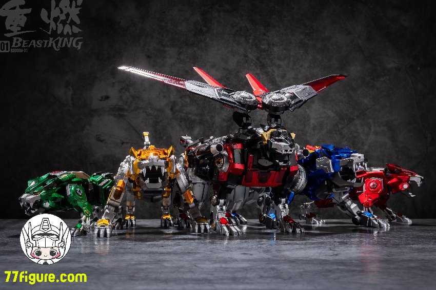 【予約商品】Reborn Reborn-01 ビーストマスター ボルトロン ゴライオン 塗装済み可動フィギュア