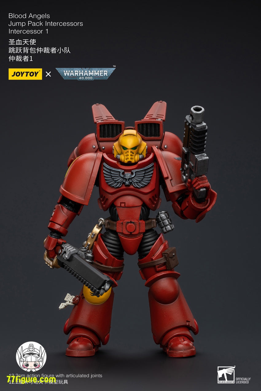 【品切れ】ジョイトイ JoyToy Source 1/18 『ウォーハンマー40K』 ブラッド エンジェルズ ジャンプパック仲裁者 仲裁者1 塗装済み可動フィギュア