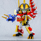 【予約商品】Action Toys MIGHTY DEFORMED 恐竜戦隊ジュウレンジャー アバレンオー 塗装済み可動フィギュア