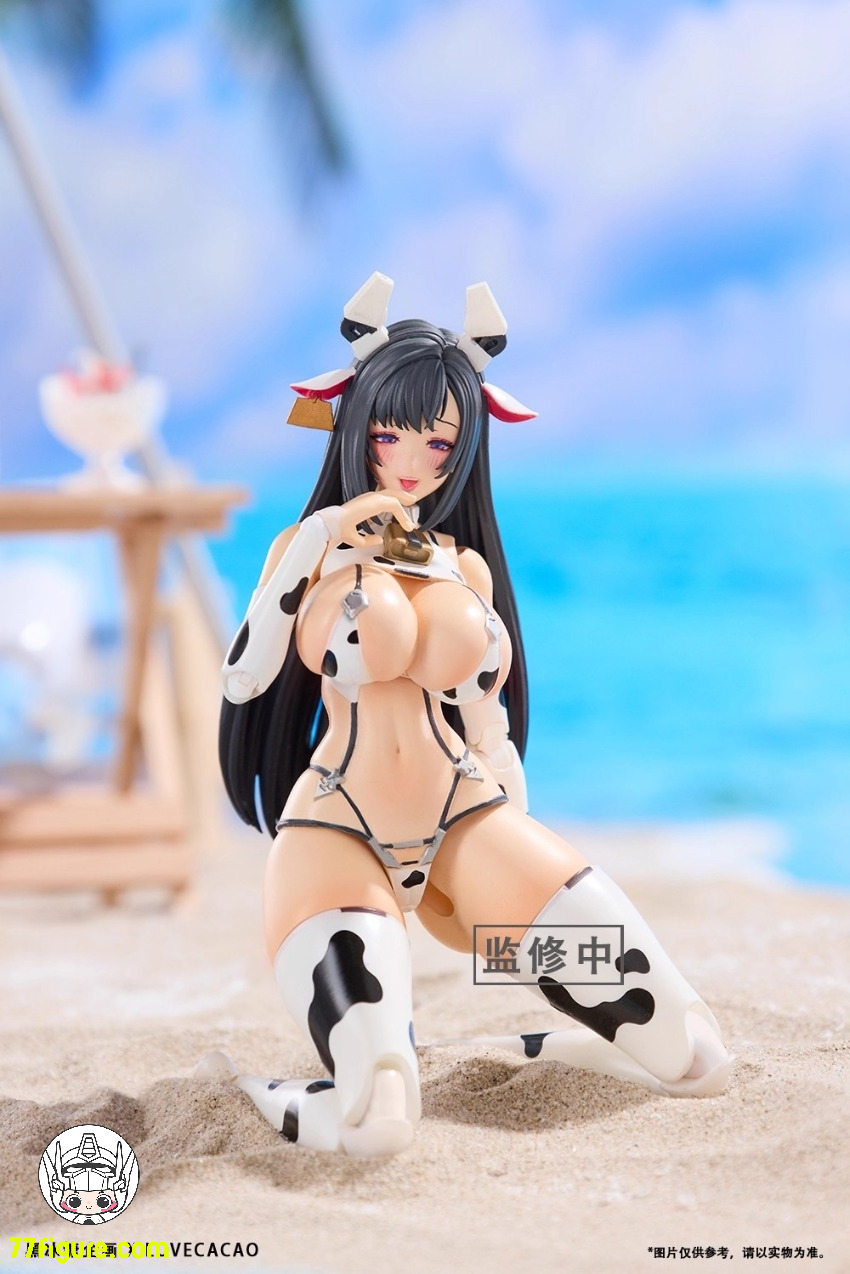 【予約商品】Black Crystal Candy Project  1/12 ミルキーホワイトソース カウガール 塗装済み可動フィギュア