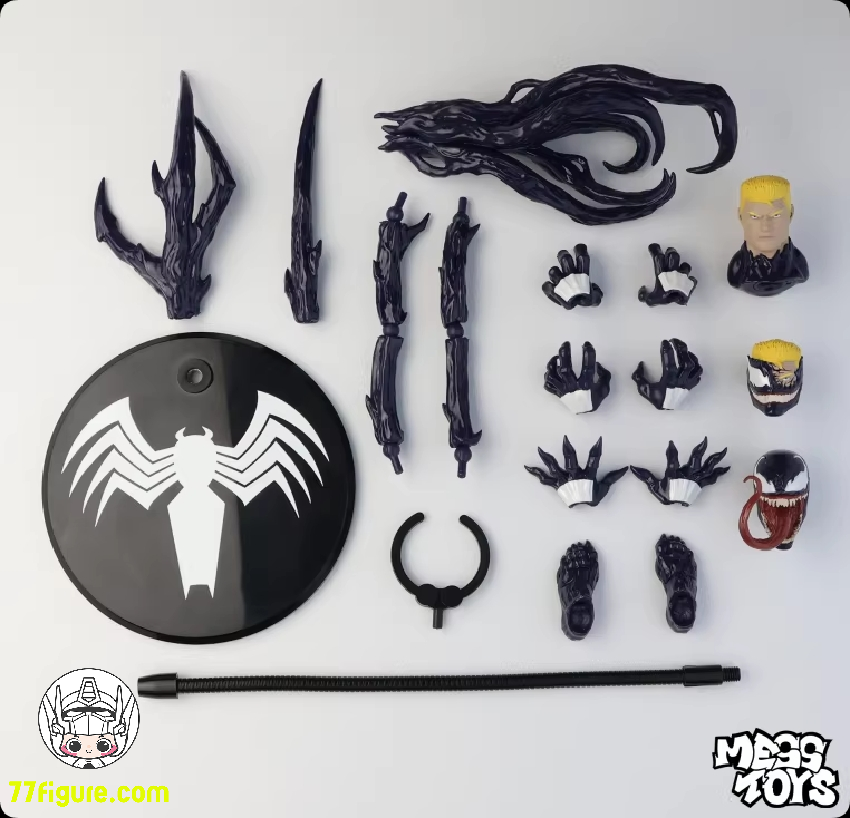 【予約商品】Mess Toys 1/12 ヴェノム リーサル・ネイバー ヴェノムスーツ 塗装済み可動フィギュア