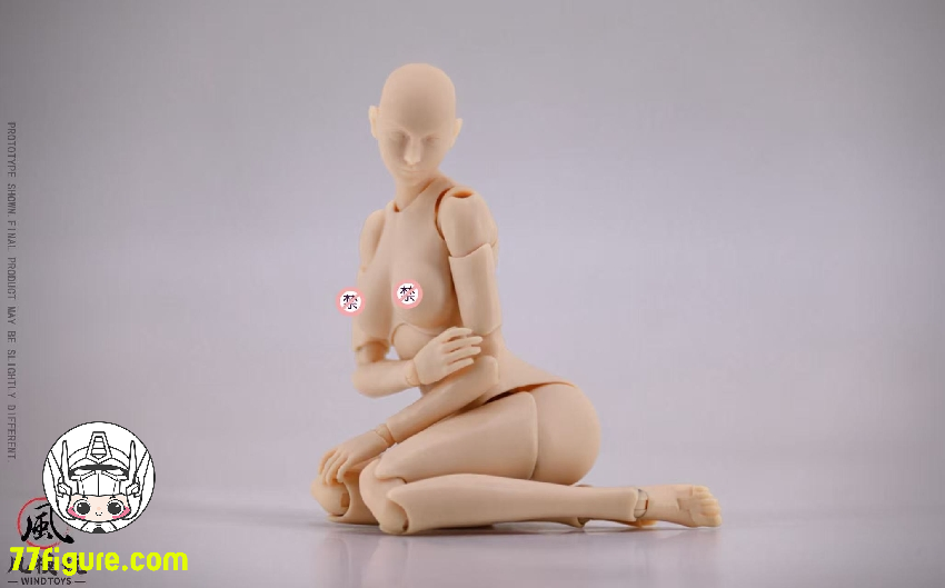 【予約商品】Wind Toys 1/12 FMW006 スーパーモデル 可動女性素体「ホワイトスキン」