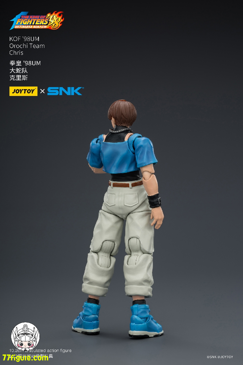 【予約商品】ジョイトイ JoyToy Source 1/18 SNK KOF 98UM  オロチチーム クリス 塗装済み可動フィギュア