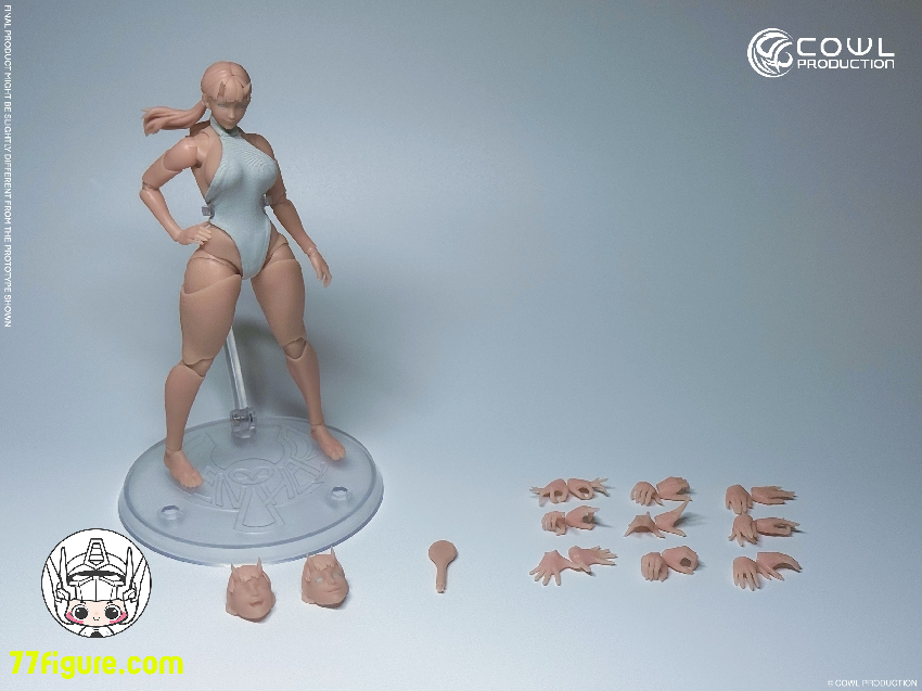 【先行販売】Cowl Production 1/12 幽霊女性素体 「ホワイト」