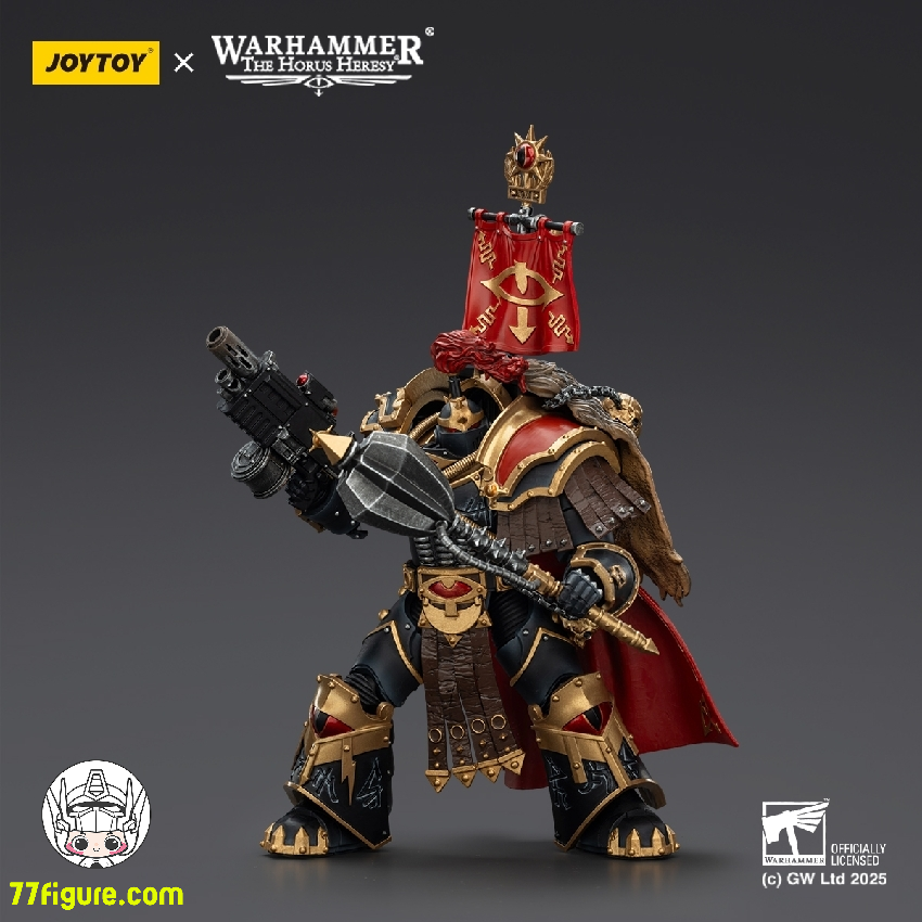 【予約商品】ジョイトイ JoyToy Source 1/18 『ウォーハンマー ホルスの異端』ホルスの息子軍団 カタフラクティ プラエトル コンビメルタとパワーモール付き 塗装済み可動フィギュア