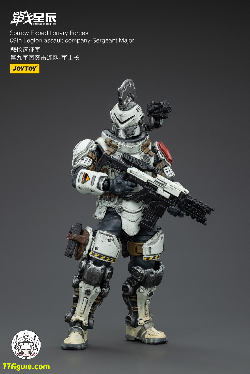 【品切れ】ジョイトイ JoyToy Source 暗源 1/18 『戦星辰』 悽愴たる遠征軍 第九軍団突撃中隊 曹長 塗装済み可動フィギュア