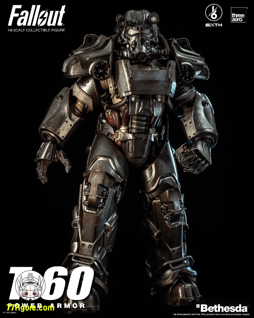 【予約受付終了】Threezero 1/6 T-60  フォールアウト パワー アーマー 塗装済み可動フィギュア