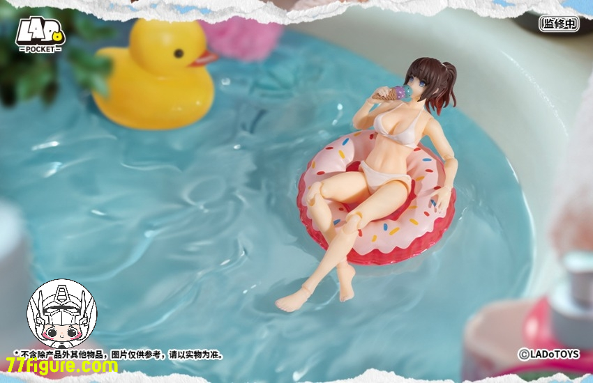 【予約商品】LADoTOYS Pocket PG-01 水着少女 塗装済み可動フィギュア