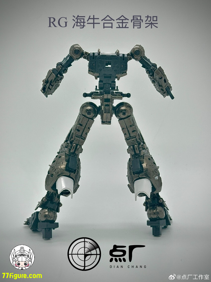 【予約商品】Point Factory 1/144 RG RX-93-ν2 Hi-νガンダム用 合金フレーム 組み立て済みVer.