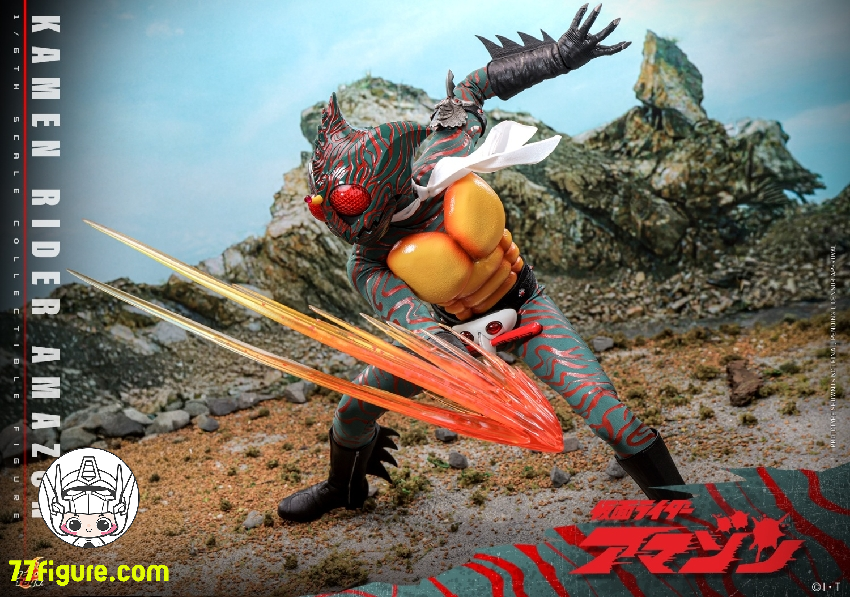 【予約商品】Hot Toys 1/6 TMS184 仮面ライダー アマゾン 塗装済み可動フィギュア