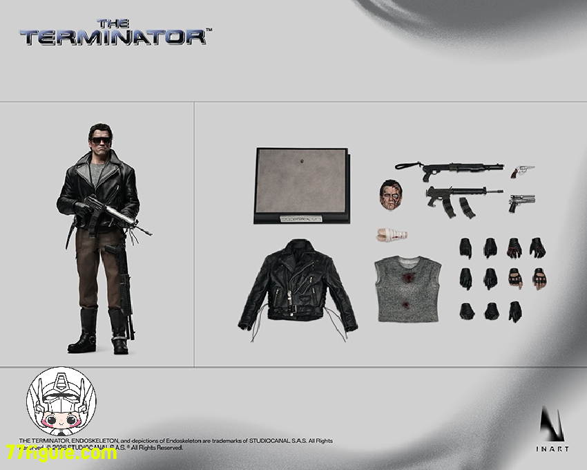 【予約商品】INART 1/6 AgA031 ターミネーター T-800 塗装済み可動フィギュア