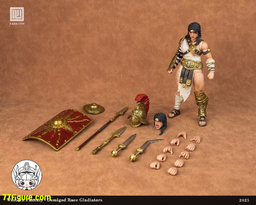 【予約商品】方寸スタジオ × 戦馬スタジオ 1/12 FC-001A ワーヒーロー アキリア 塗装済み可動フィギュア