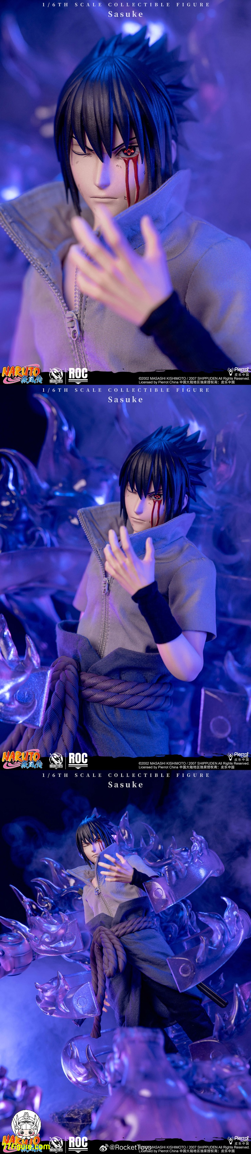 Rocket Toys 1/6 公式公認 『NARUTO -ナルト-』 うちは サスケ 豪華版