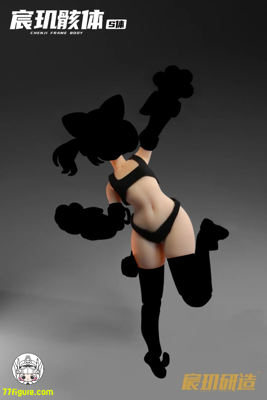 【予約商品】宸玑研造 1/12 ユニバーサル 女性素体 ブラックビキニ Ver.
