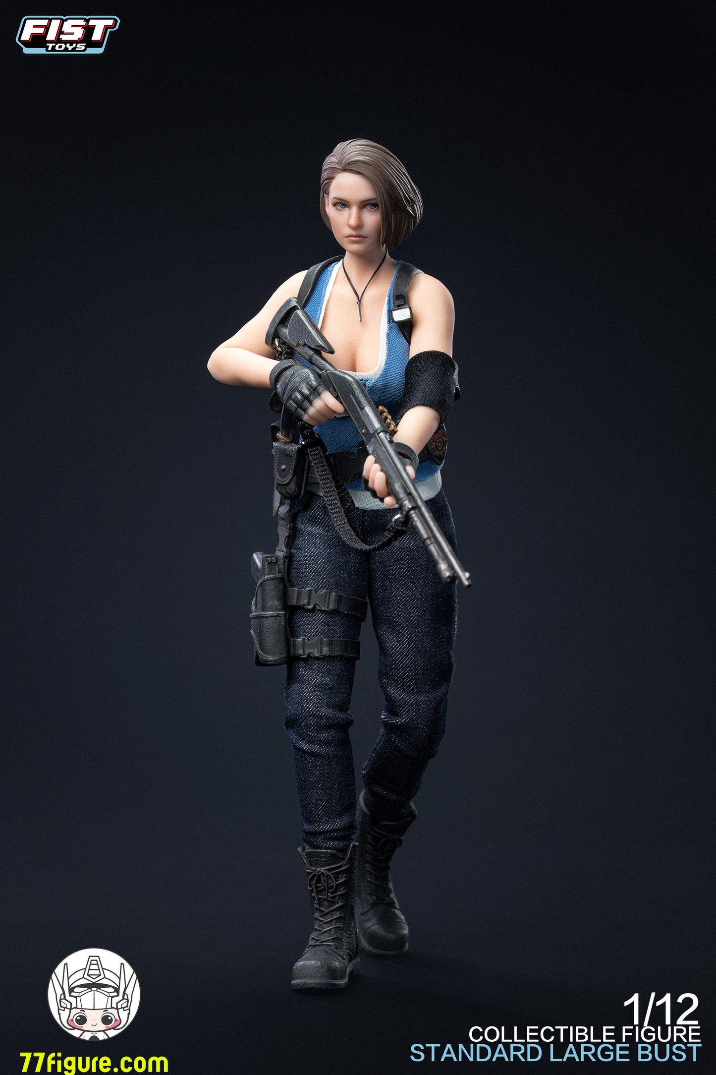 Fist Toys 1/12 FIST-002 ドゥームズデイ・コップ 通常版 ラージバストVer. 塗装済み可動フィギュア