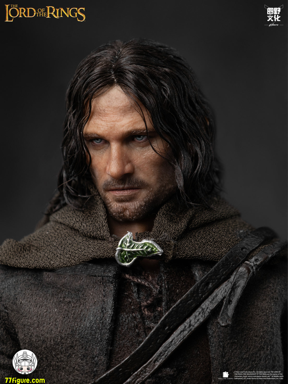 【予約商品】Round Culture X Nottaa Collection 1/12 『ロード・オブ・ザ・リング／二つの塔』 アラゴルン コレクターズ版 塗装済み可動フィギュア