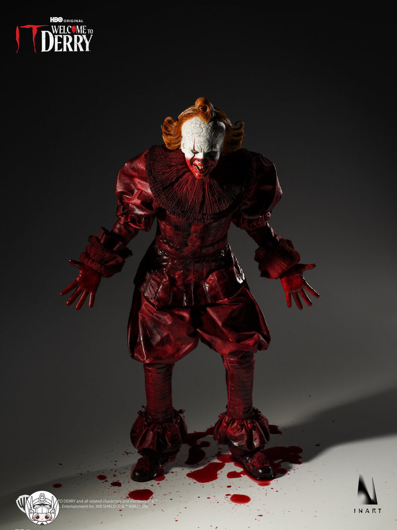 【予約商品】INART 1/6 AgA045 『イット：ウェルカム・トゥ・デリー』シーズン1 ペニーワイズ 血衣版 塗装済み可動フィギュア