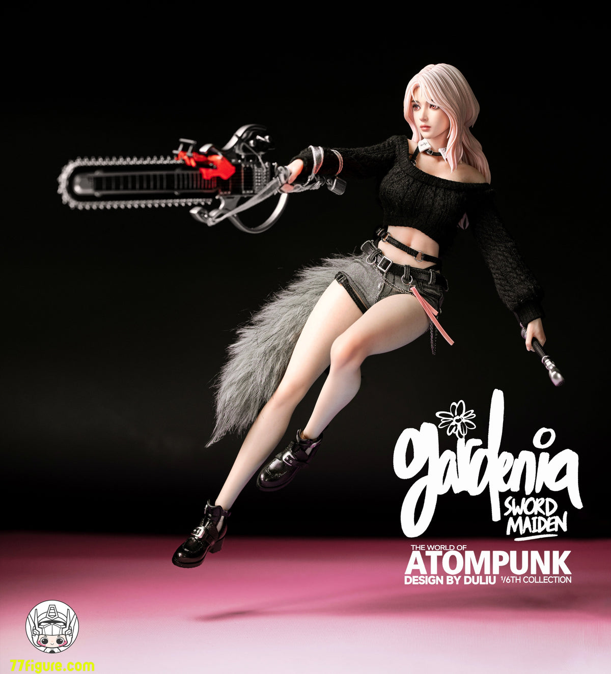Atompunk Studio 1/6 ソードメイデン ガーデニア β 塗装済み可動フィギュア