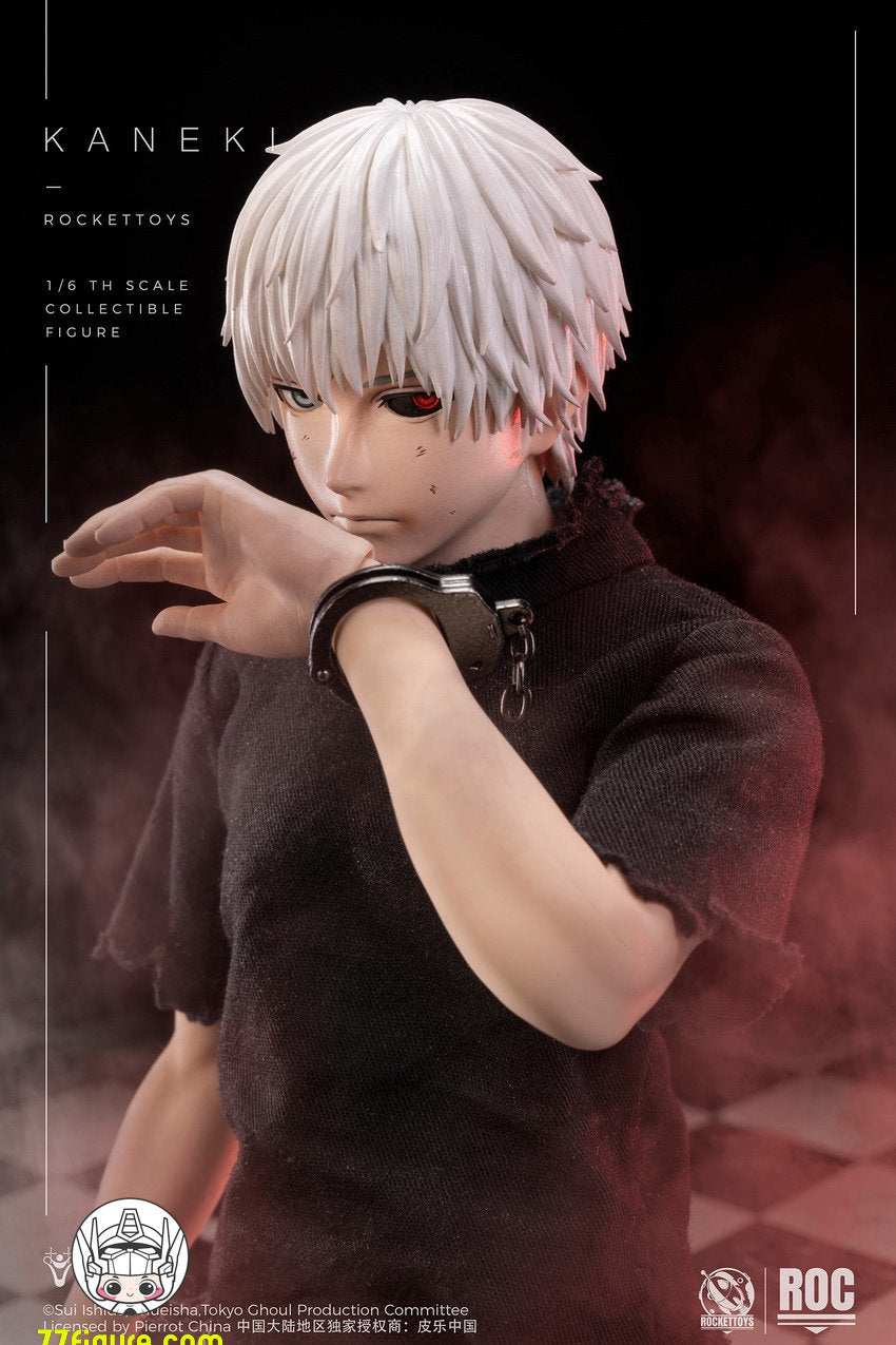 【予約商品】Rocket Toys 1/6『東京喰種トーキョーグール』金木研 覚醒Ver. 塗装済み可動フィギュア