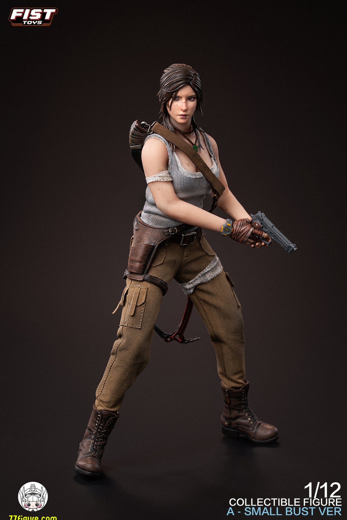 【予約商品】Fist Toys 1/12 ジャングル・ハントレス スモールバストVer. A 塗装済み可動フィギュア