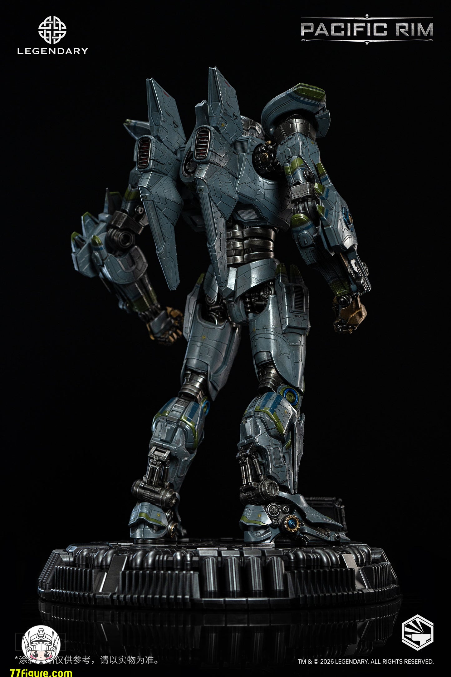 【予約商品】Infinity Studio HMC004 パシフィック・リム ストライカー・エウレカ LED付き 合金塗装済み可動フィギュア