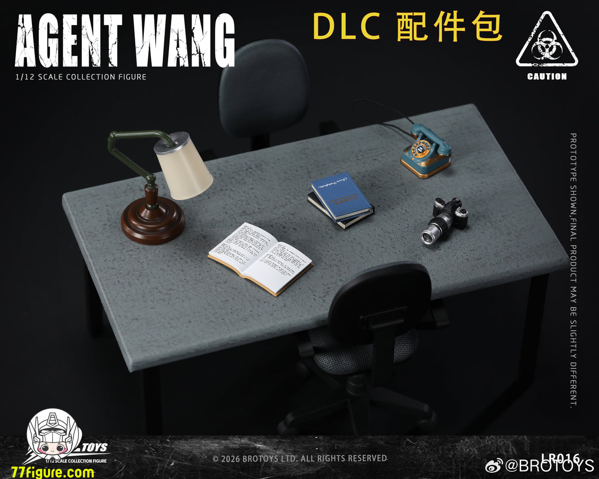 【予約商品】BroToys 1/12 エージェント・ワン DLCシーンアクセサリーセット