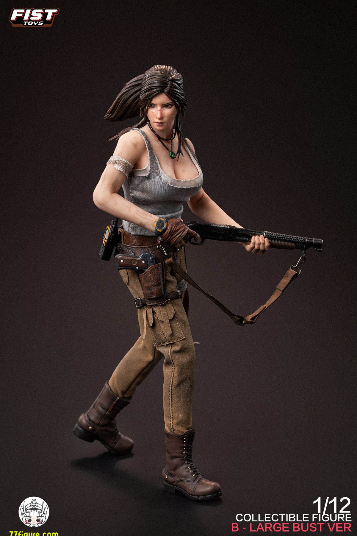 【予約商品】Fist Toys 1/12 ジャングル・ハントレス ラージバストVer. B 塗装済み可動フィギュア